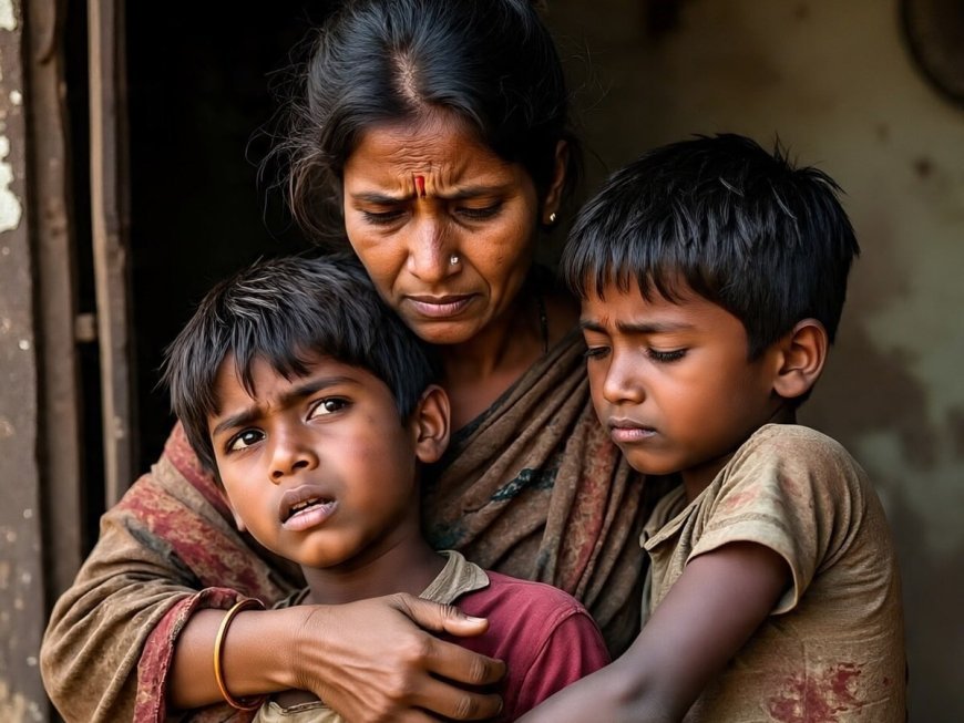 भूस्खलन के मलबे में दफन मां के हाथों में जकड़े मिले जुड़वा बच्चे